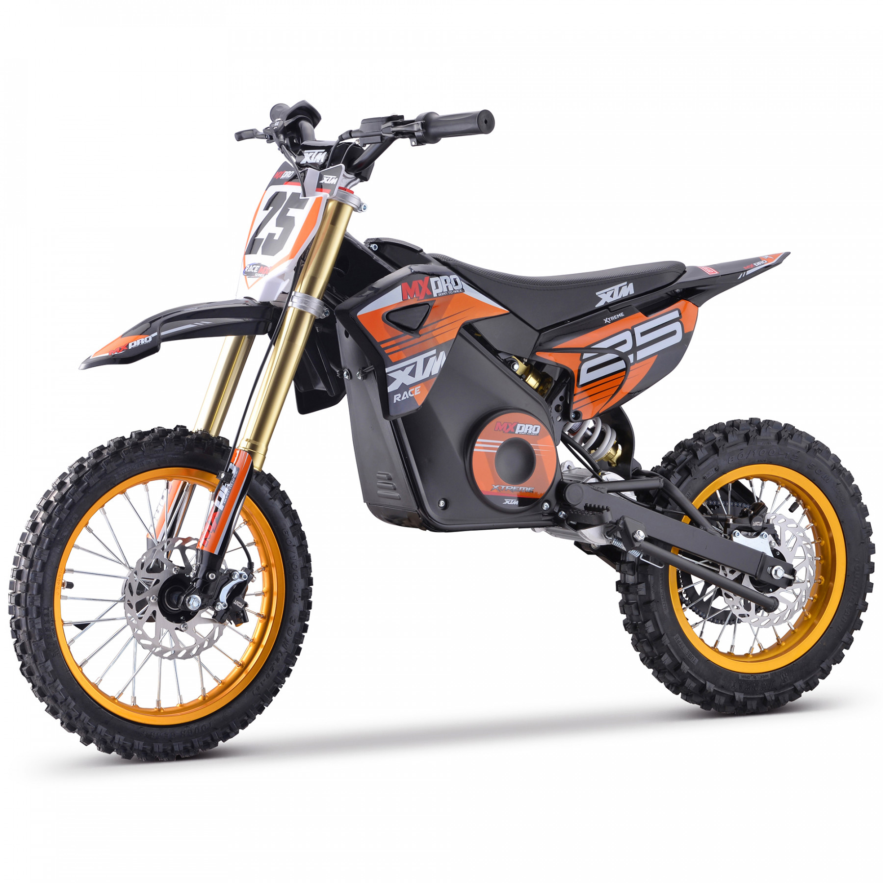 XTM MX-PRO 48V 1600W BIG WHEEL 14/12 LITHIUM DIRT BIKE ORANGE