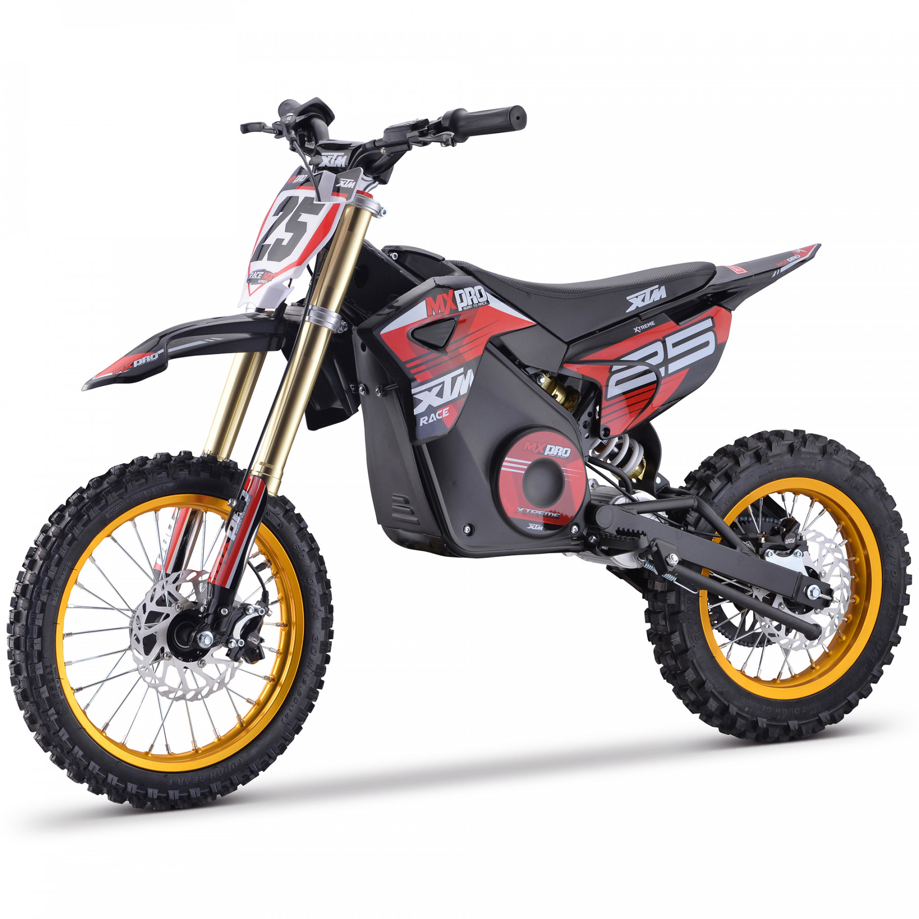 XTM MX-PRO 48V 1600W BIG WHEEL 14/12 LITHIUM DIRT BIKE RED