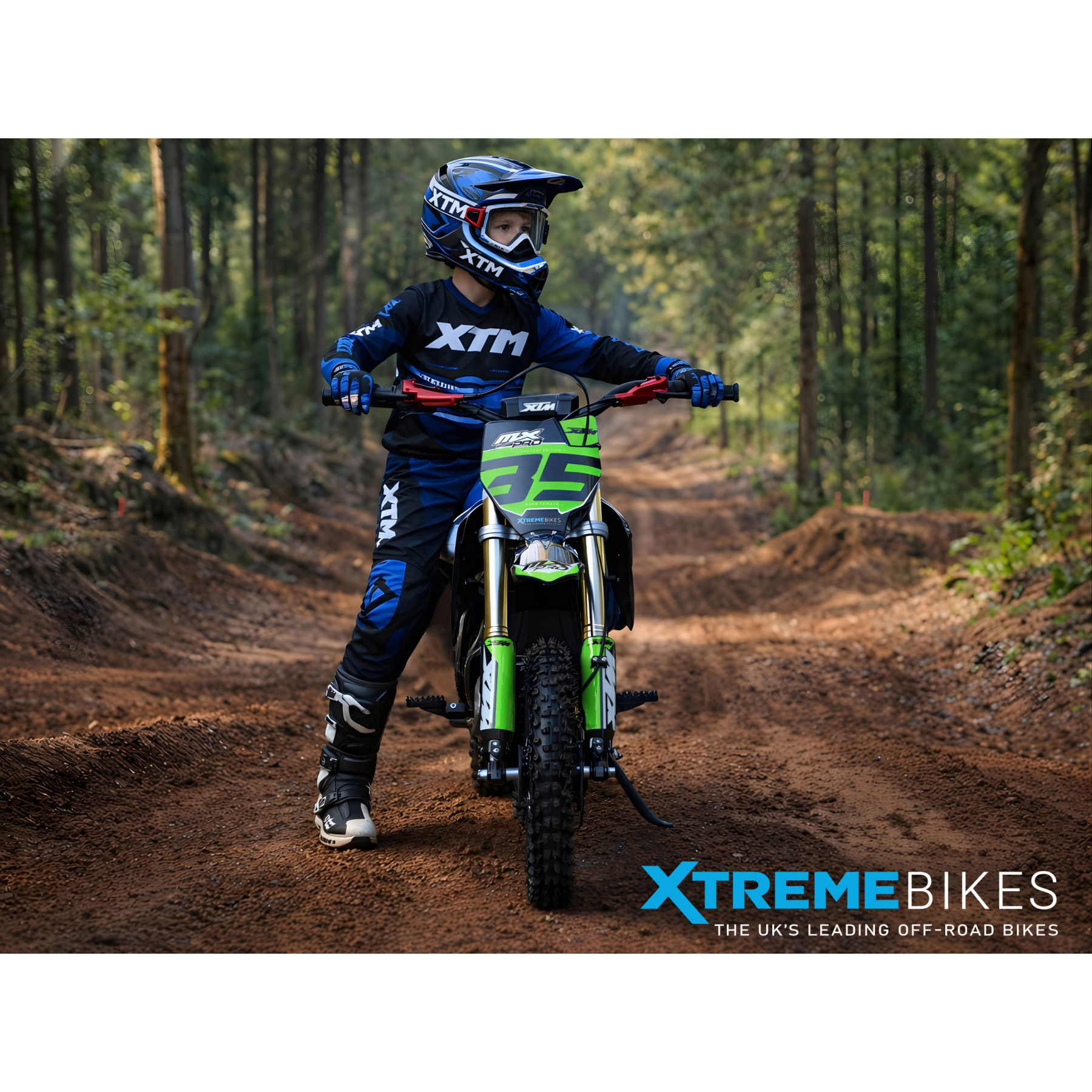 2026 XTM MXPRO 48V 1600W LITHIUM ELECTRIC DIRT BIKE 12/10