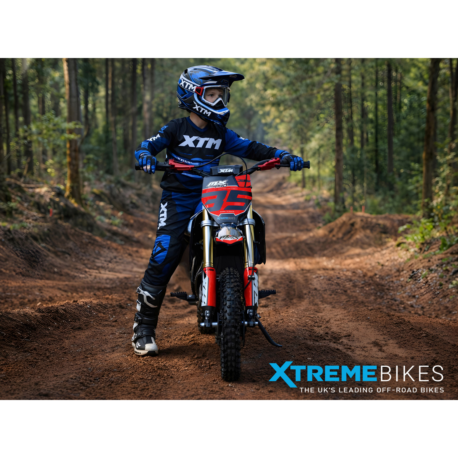 2026 XTM MXPRO 48V 1600W LITHIUM ELECTRIC DIRT BIKE 12/10