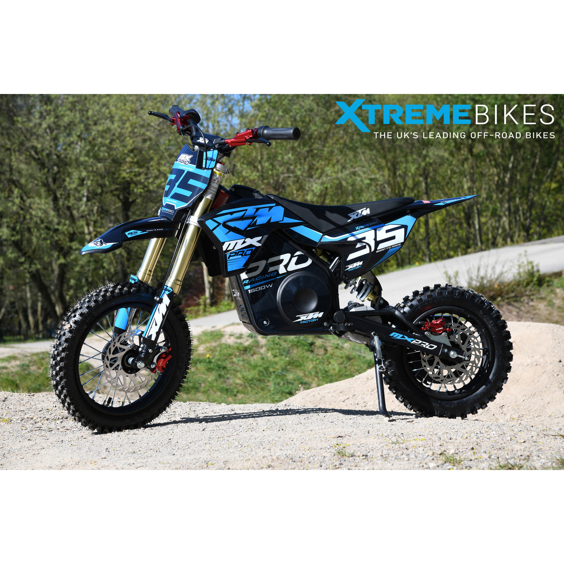 2026 XTM MXPRO 48V 1600W LITHIUM ELECTRIC DIRT BIKE 12/10