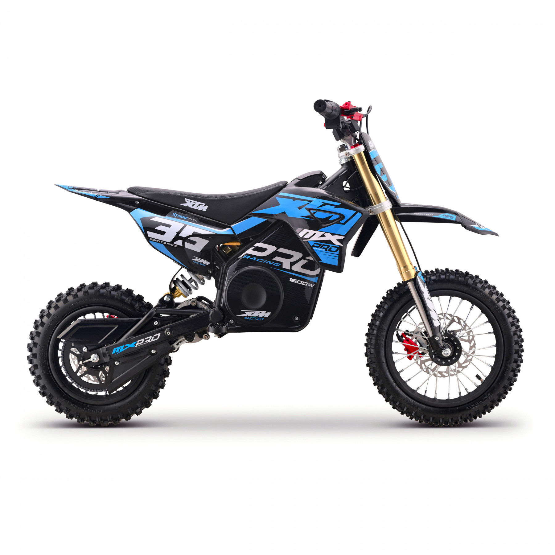 2026 XTM MXPRO 48V 1600W LITHIUM ELECTRIC DIRT BIKE 12/10