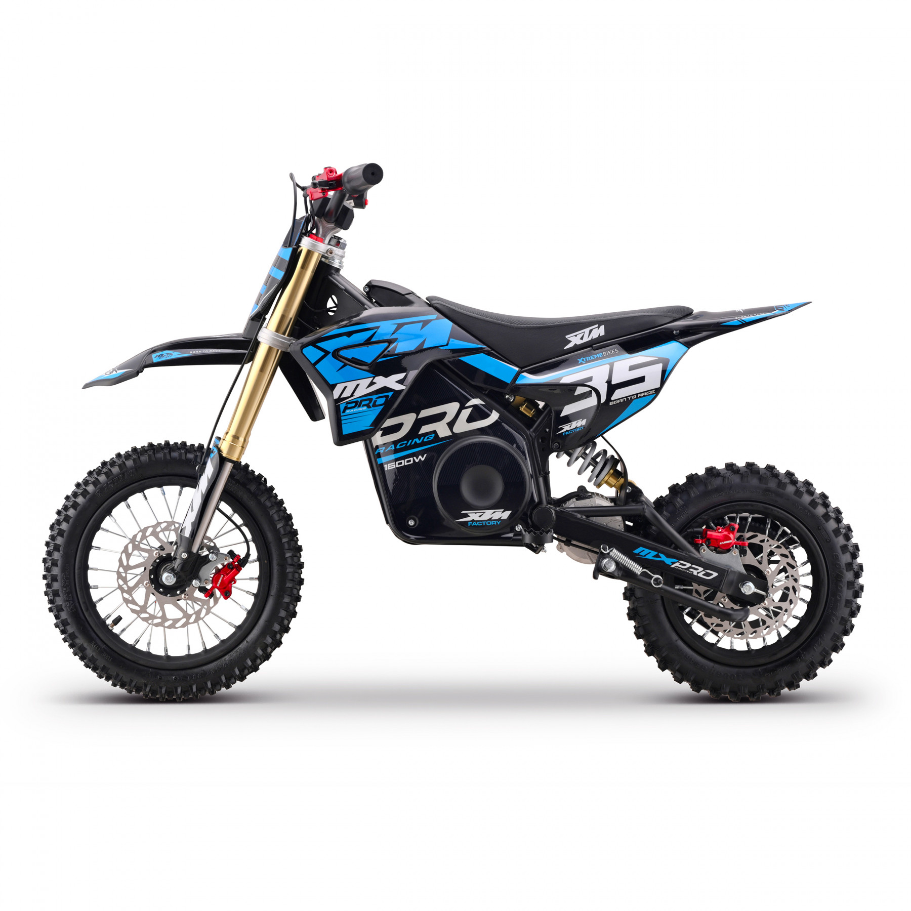 2026 XTM MXPRO 48V 1600W LITHIUM ELECTRIC DIRT BIKE 12/10
