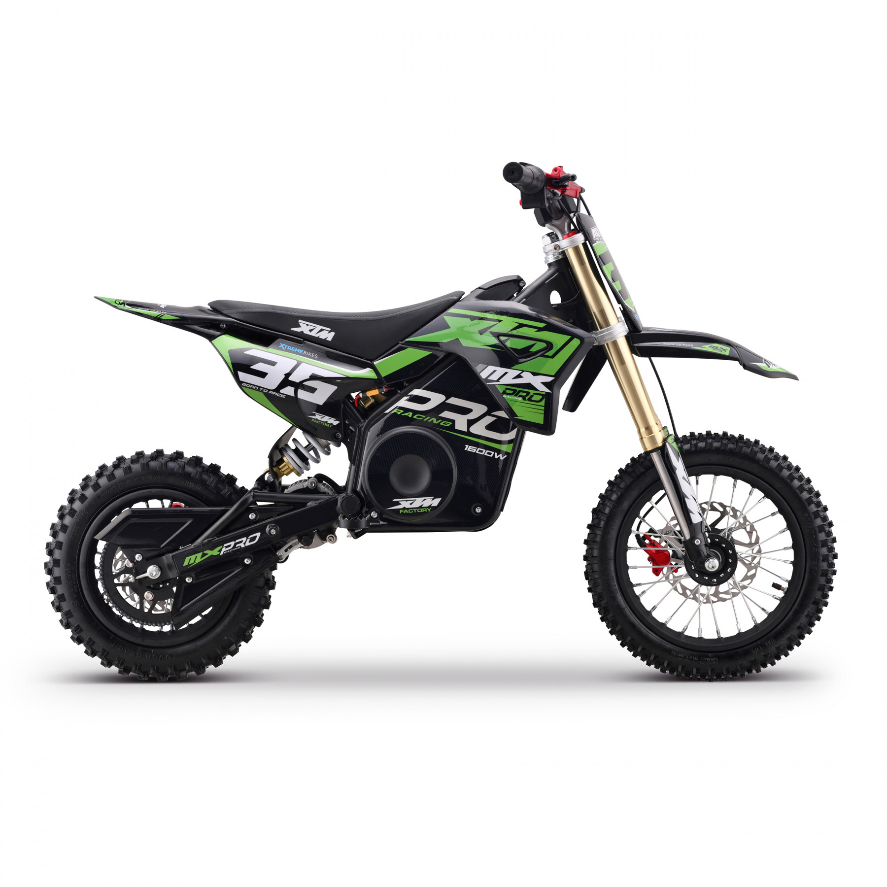 2026 XTM MXPRO 48V 1600W LITHIUM ELECTRIC DIRT BIKE 12/10
