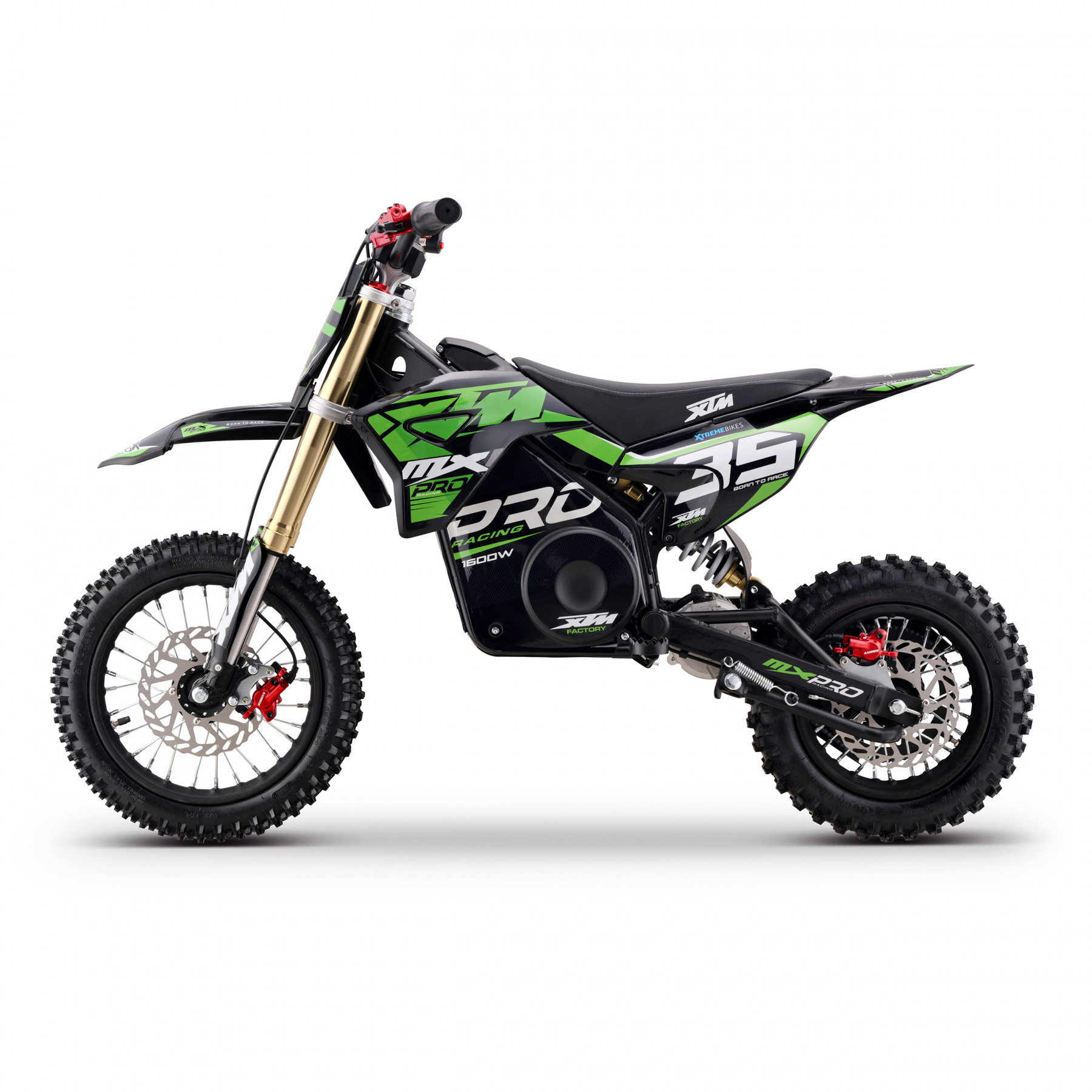 2026 XTM MXPRO 48V 1600W LITHIUM ELECTRIC DIRT BIKE 12/10