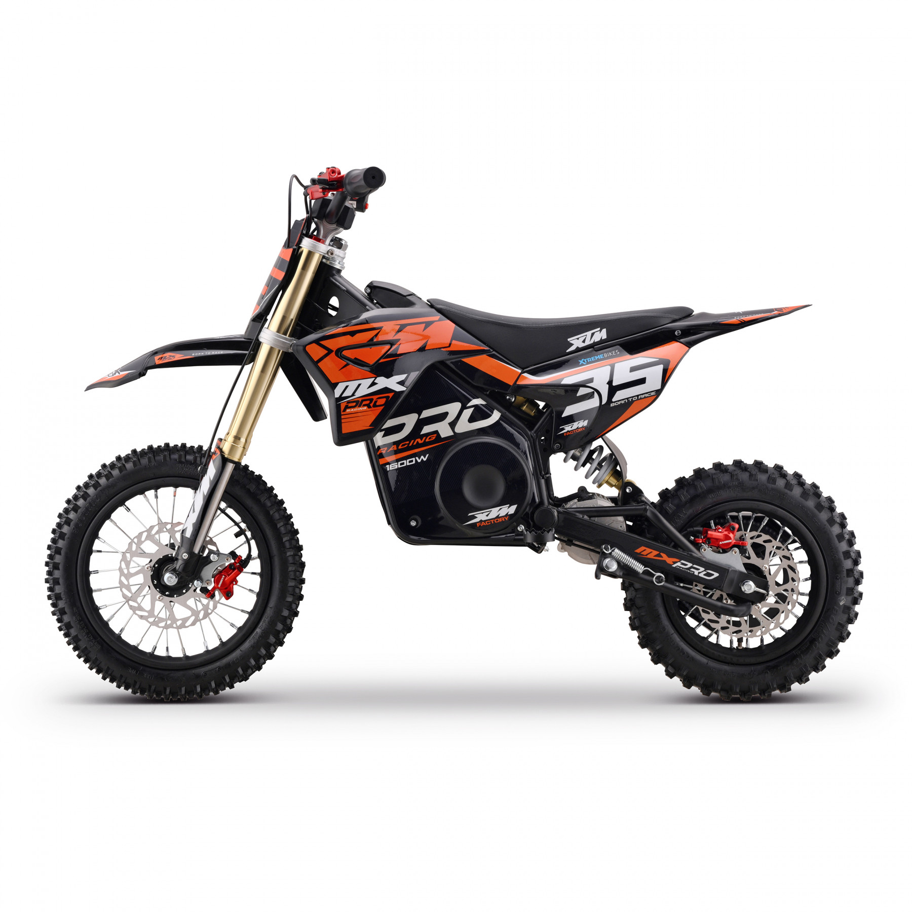 2026 XTM MXPRO 48V 1600W LITHIUM ELECTRIC DIRT BIKE 12/10
