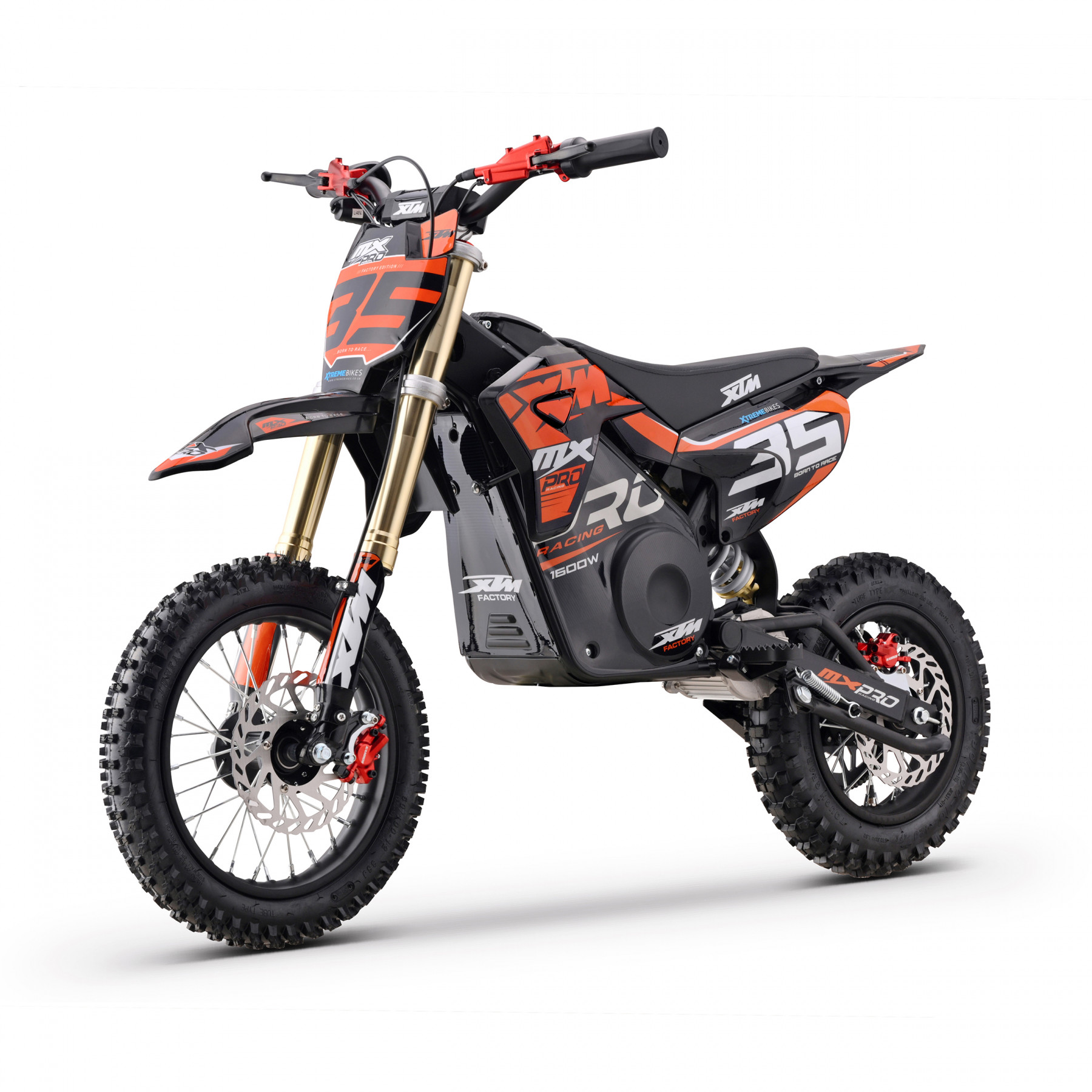 2026 XTM MXPRO 48V 1600W LITHIUM ELECTRIC DIRT BIKE 12/10