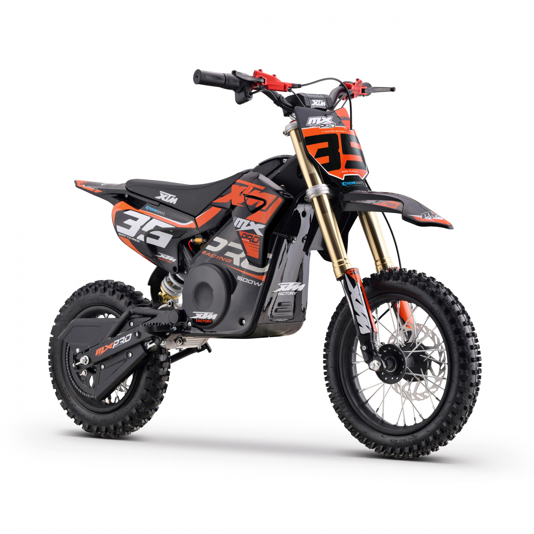 2026 XTM MXPRO 48V 1600W LITHIUM ELECTRIC DIRT BIKE 12/10