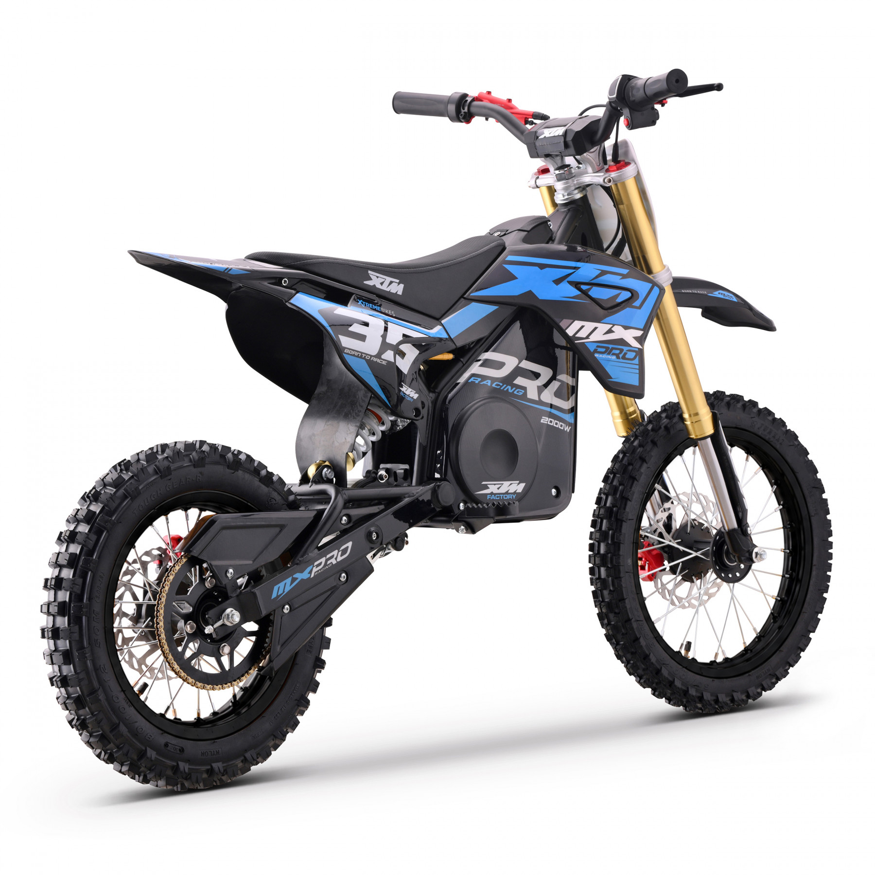 2027 XTM MXPRO 60V 2000W LITHIUM ELECTRIC DIRT BIKE BIG 14/12