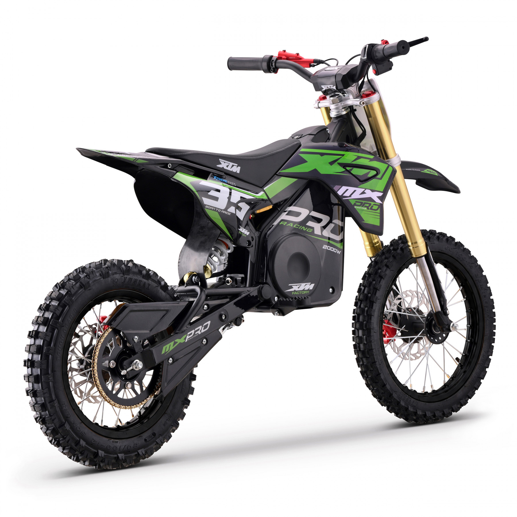 2027 XTM MXPRO 60V 2000W LITHIUM ELECTRIC DIRT BIKE BIG 14/12