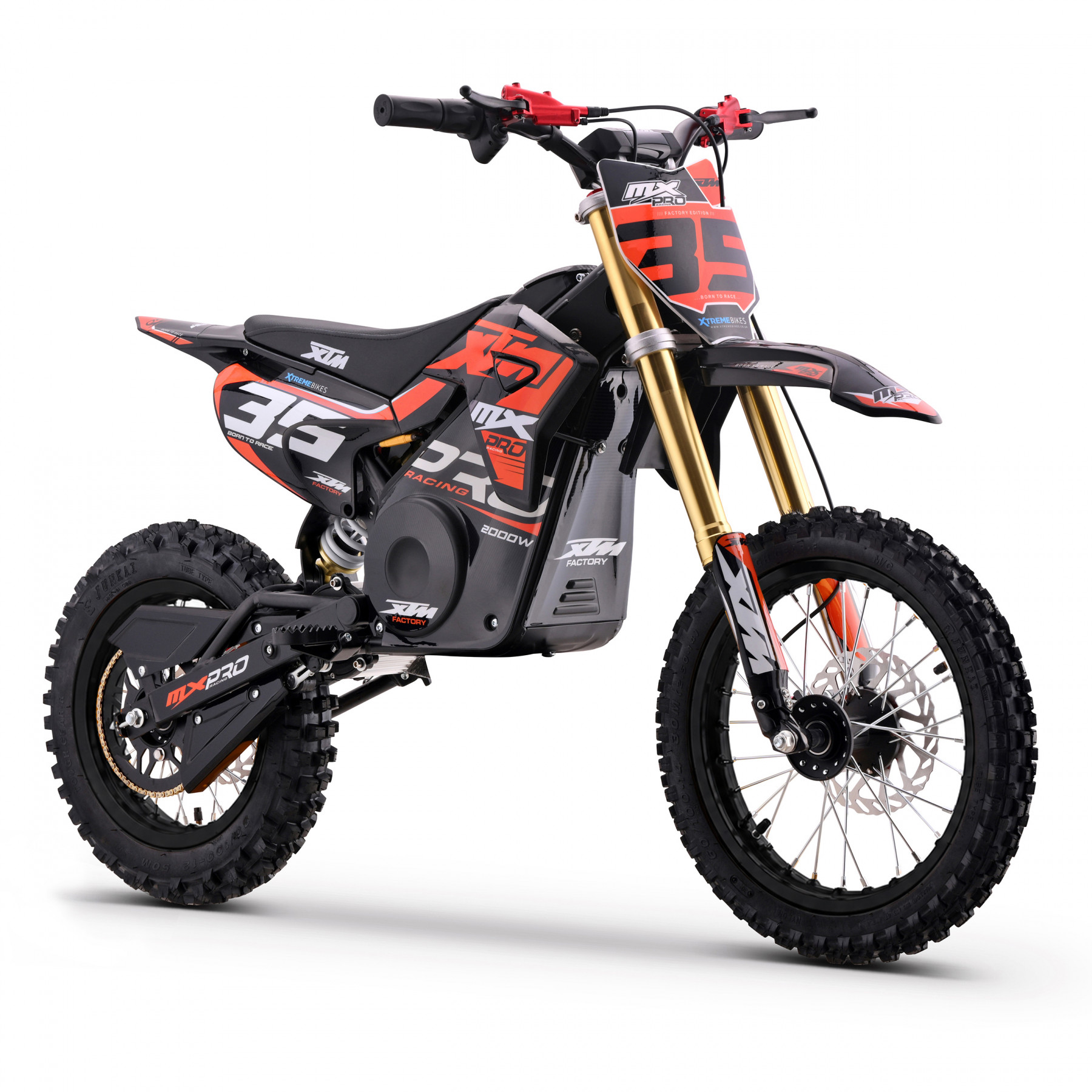 2027 XTM MXPRO 60V 2000W LITHIUM ELECTRIC DIRT BIKE BIG 14/12