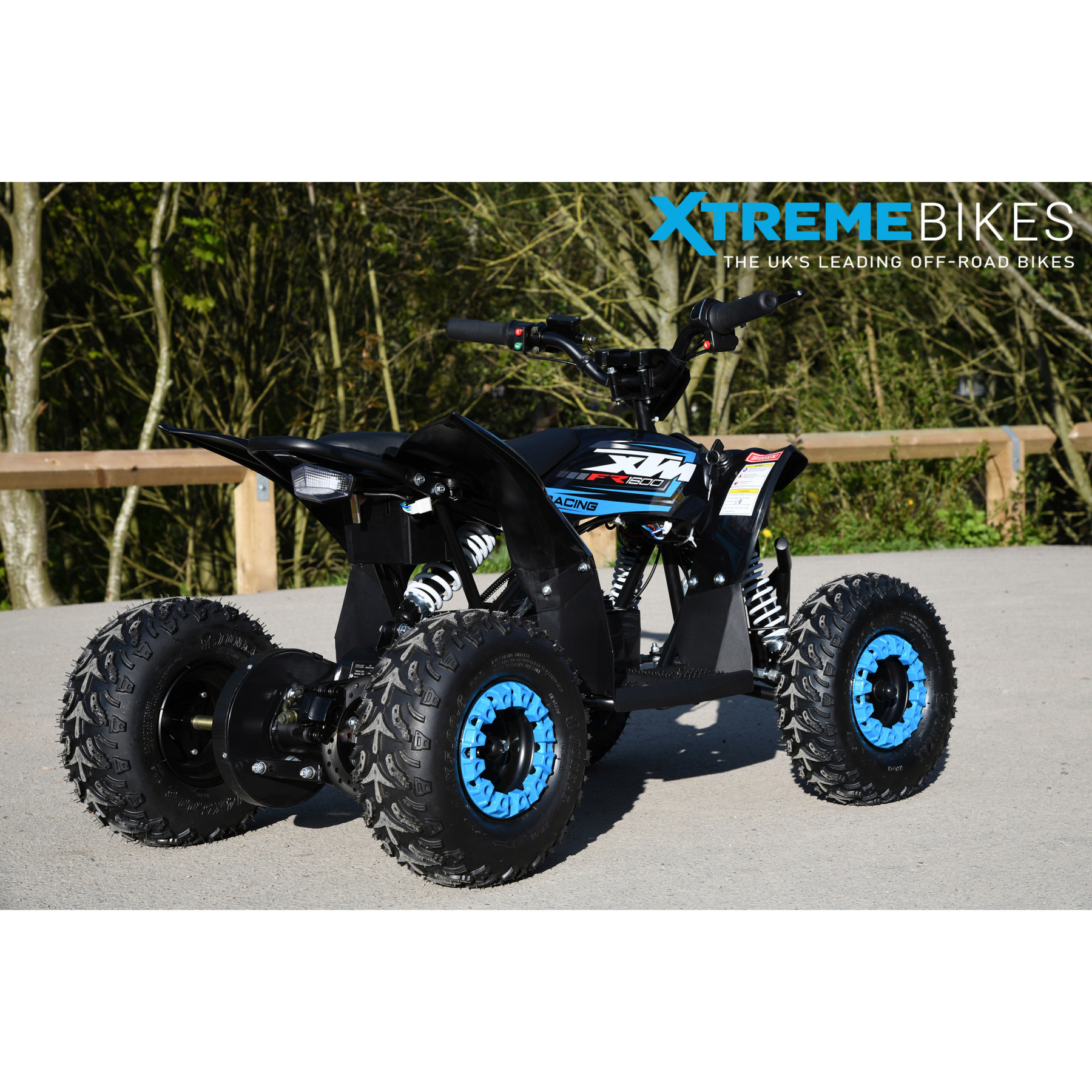 2026 XTM RACING 48V 1600W LITHIUM YOUTH ATV QUAD BIKE BLUE