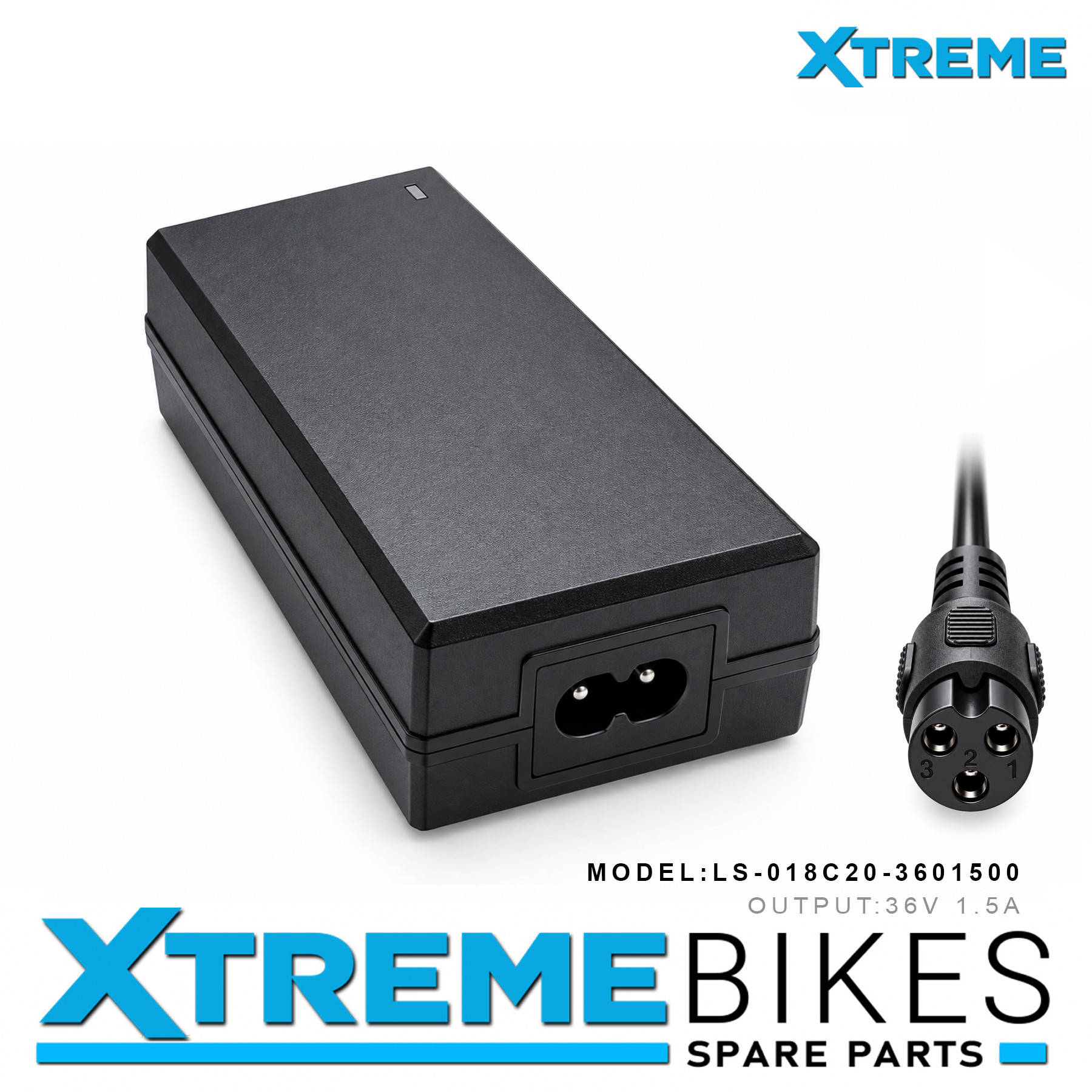 MINI QUAD 36v 1000w LEAD BATTERY CHARGER MODEL LS018C20-3601500