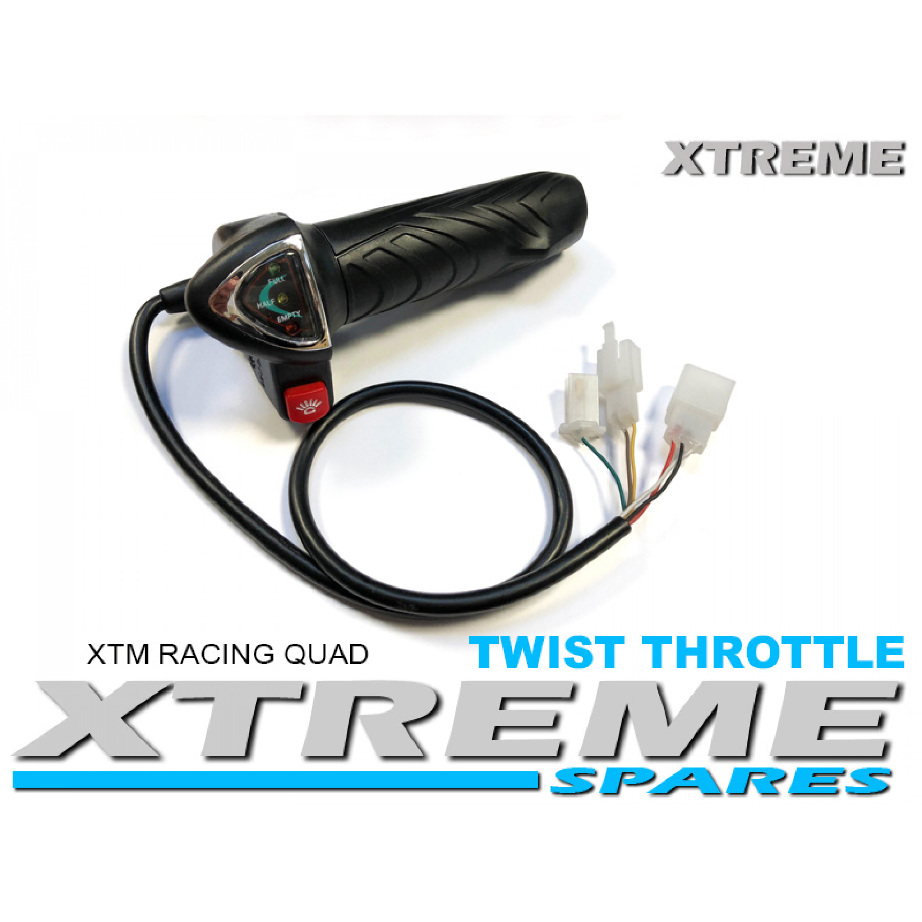 XTM RACING QUAD REPLACEMENT TWIST THROTTLE 48v 