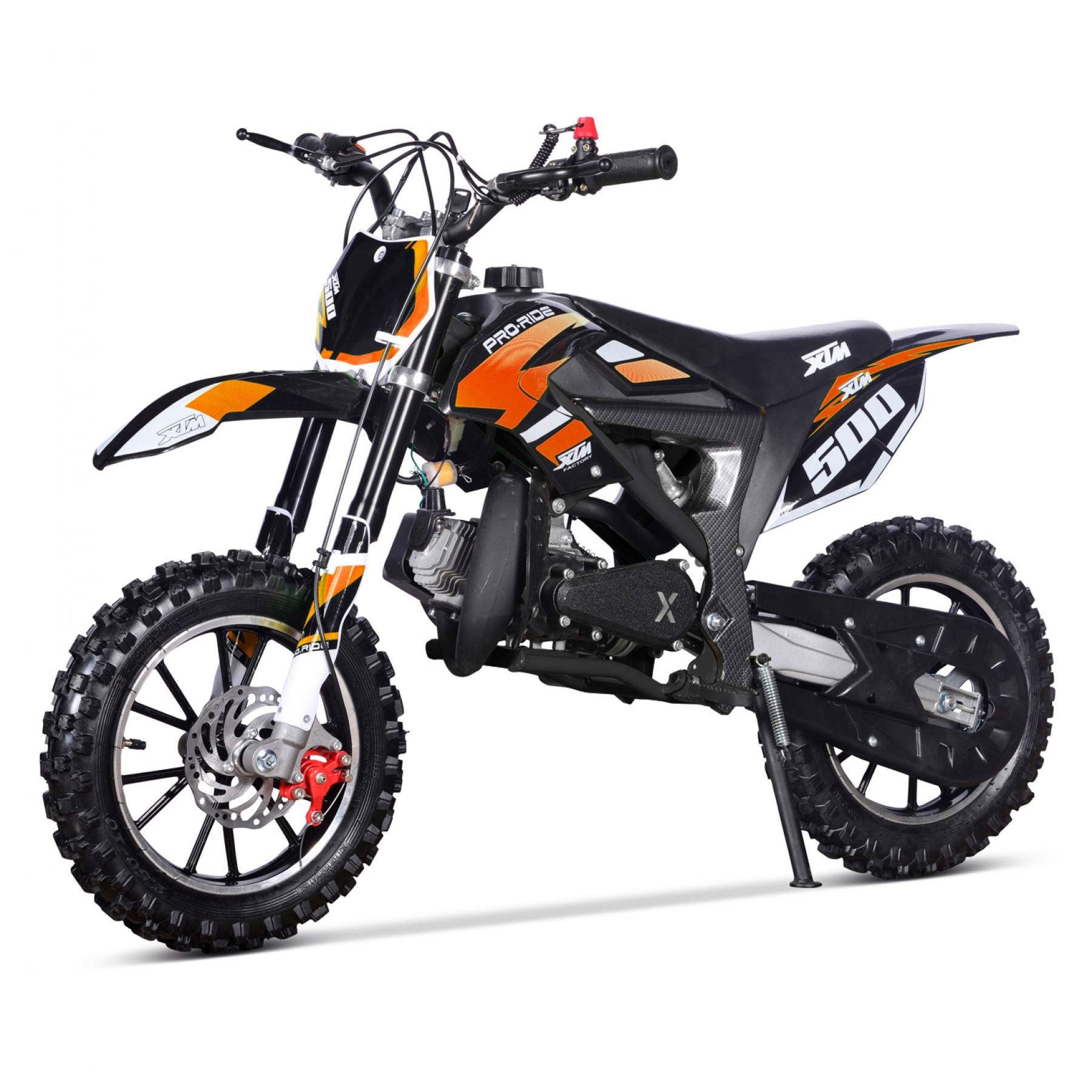 XTM PRO-RIDER 50cc DIRT BIKE BLACK ORANGE