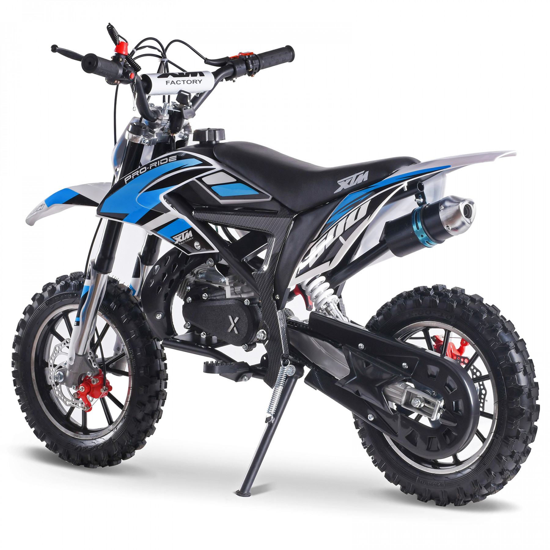 XTM PRO-RIDER 50cc DIRT BIKE BLUE