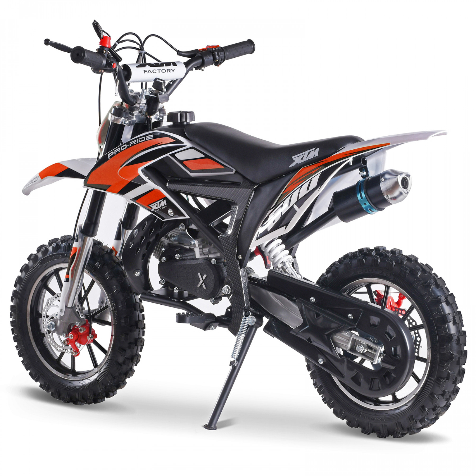 XTM PRO-RIDER 50cc DIRT BIKE ORANGE