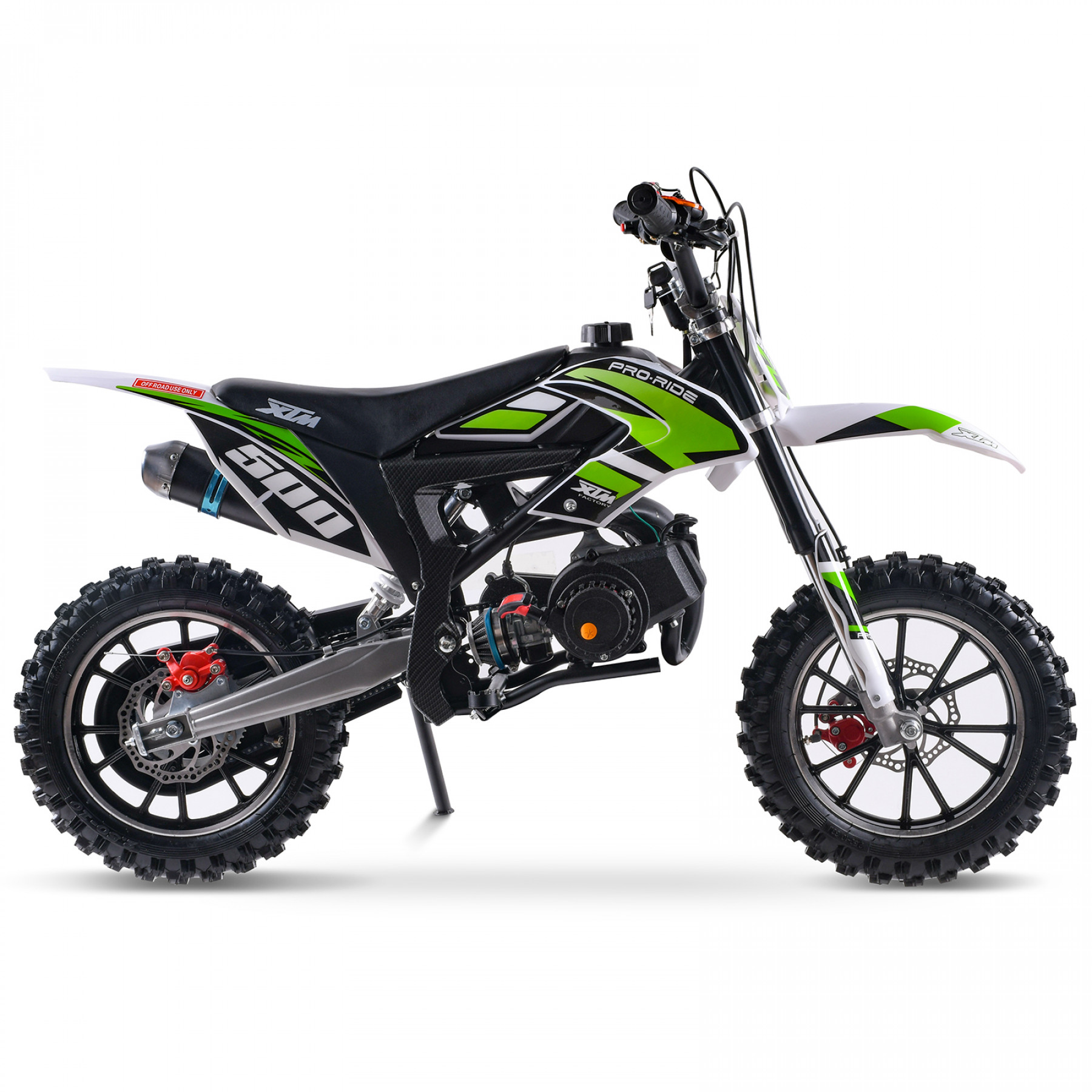 XTM PRO-RIDER 50cc DIRT BIKE GREEN