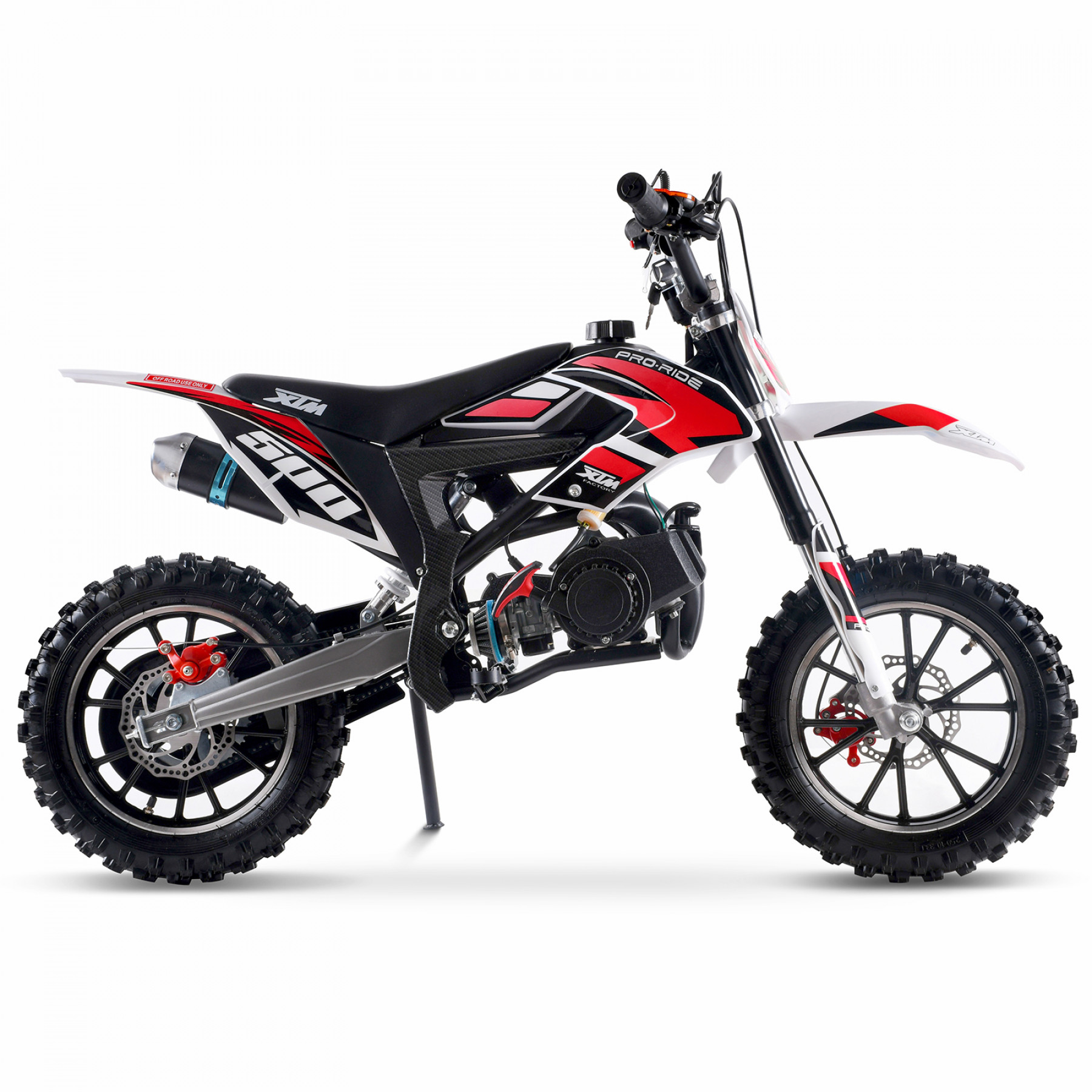 XTM PRO-RIDER 50cc DIRT BIKE RED