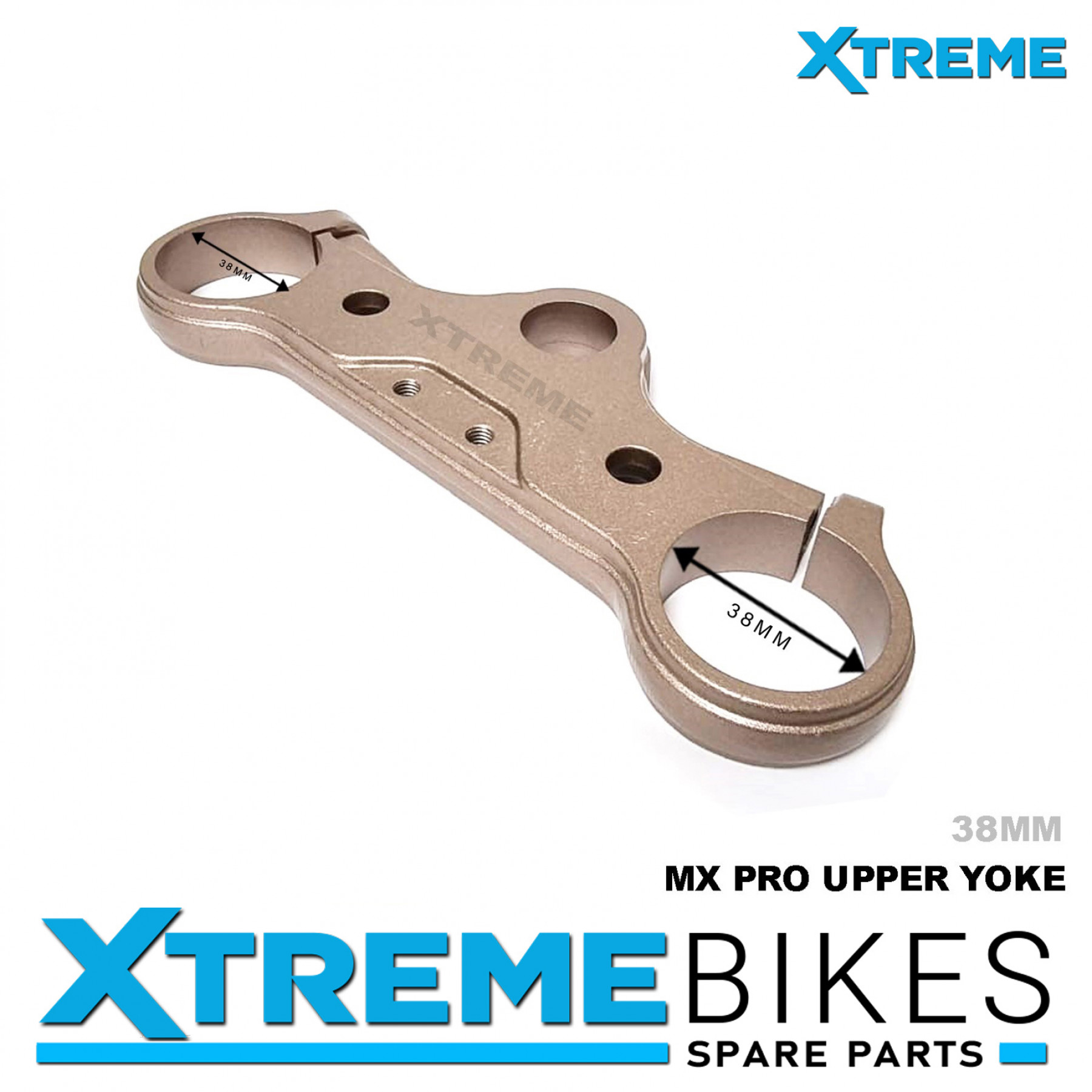 XTREME ELECTRIC XTM MX-PRO REPLACEMENT 38MM UPPER YOKE