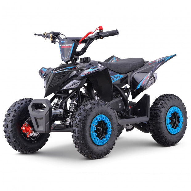 XTM MONSTER 50cc PETROL QUAD BIKE BLUE