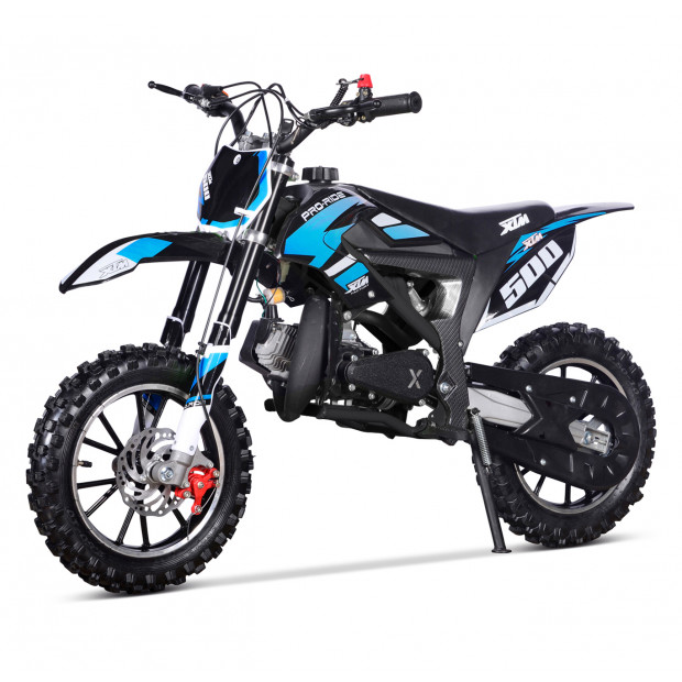 XTM PRO-RIDER 50cc DIRT BIKE BLACK BLUE