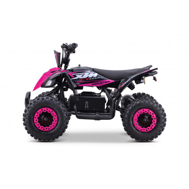 XTM MONSTER 36V 1000W ELECTRIC QUAD BIKE PINK