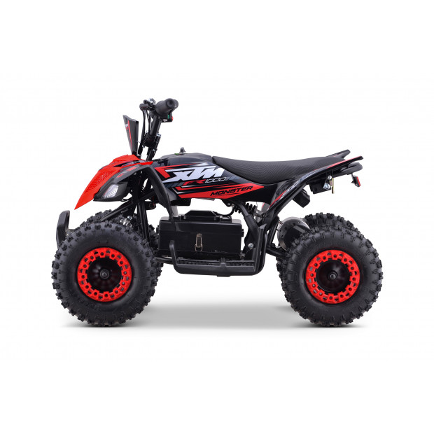 XTM MONSTER 36V 1000W ELECTRIC QUAD BIKE RED