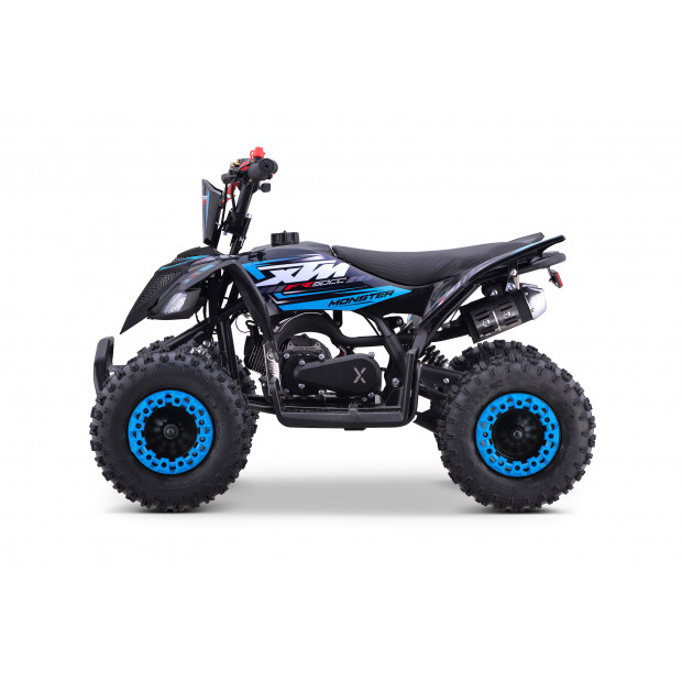 XTM MONSTER 50cc PETROL QUAD BIKE BLUE