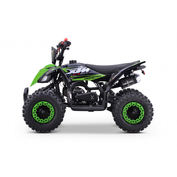 XTM MONSTER 50cc PETROL QUAD BIKE GREEN