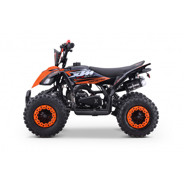 XTM MONSTER 50cc PETROL QUAD BIKE ORANGE