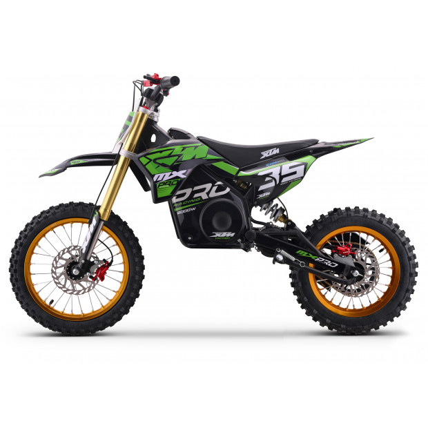 2026 XTM MXPRO 48V 2000W LITHIUM ELECTRIC DIRT BIKE BIG 14/12