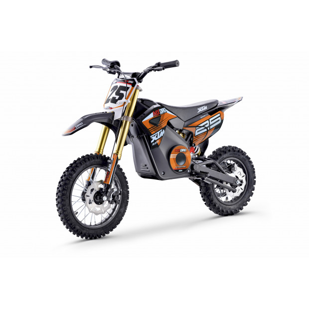 XTM MX-PRO 36V 1100W LITHIUM DIRT BIKE 12/10 WHEEL ORANGE