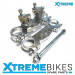 MINI DIRT BIKE COMPLETE FORK YOKES AXLE BOLT HANDLEBAR BRACKET SET