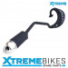 PRO-RIDER/ CRX DIRT BIKE COMPLETE EXHAUST PIPE WITH CHROME MUFFLER 49-50cc
