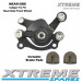 XTM MONSTER QUAD FRONT NEAR-SIDE BRAKE CALIPER WITH BRAKE PADS