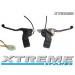 XTREME NITRO 1000W MINI QUAD BIKE FRONT AND REAR BRAKE LEVERS 