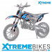 XTREME PRO-RIDER DIRT BIKE COMPLETE BLACK PLASTICS KIT
