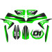 MINI DIRT BIKE CRX 50 TOX STICKER KIT / DECALS / TRANSFERS IN GREEN