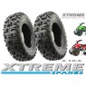 2 x MINI QUAD BIKE TYRE / MONSTER ATV / GO KART 4.10 - 6