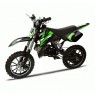 MINI DIRT BIKE XTM CRX 50 STICKER KIT / DECALS / TRANSFERS IN GREEN