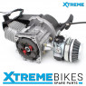 MINI DIRT BIKE/ QUAD BIKE COMPLETE ENGINE INCL UPGRADED CLUTCH + CARB + THROTTLE CABLE
