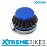PERFORMANCE MINI MOTO/ DIRT BIKE/ QUAD BLUE CONE AIR FILTER 40mm