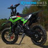 XTM CRX 50CC DIRT BIKE BLACK GREEN