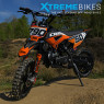 XTM CRX 50CC DIRT BIKE BLACK ORANGE