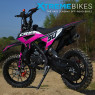 XTM CRX 50CC DIRT BIKE BLACK PINK