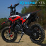 XTM CRX 50CC DIRT BIKE BLACK RED