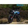 XTM CRX 50CC DIRT BIKE BLACK BLUE HYDRAULIC SUSPENSION