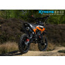 XTM CRX 50CC DIRT BIKE BLACK ORANGE HYDRAULIC SUSPENSION