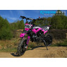 XTM CRX 50CC DIRT BIKE BLACK PINK HYDRAULIC SUSPENSION